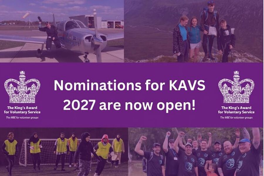 Nominations now open for the King’s Award for Voluntary Service 2027