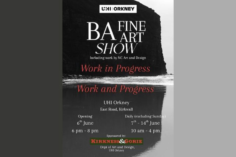 Work in Progress / Work and Progress exhibition - opening night
