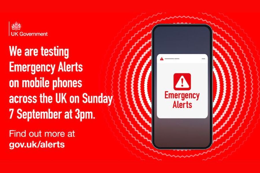 UK&#039;s Emergency Alert system test on Sunday 7 September 2025