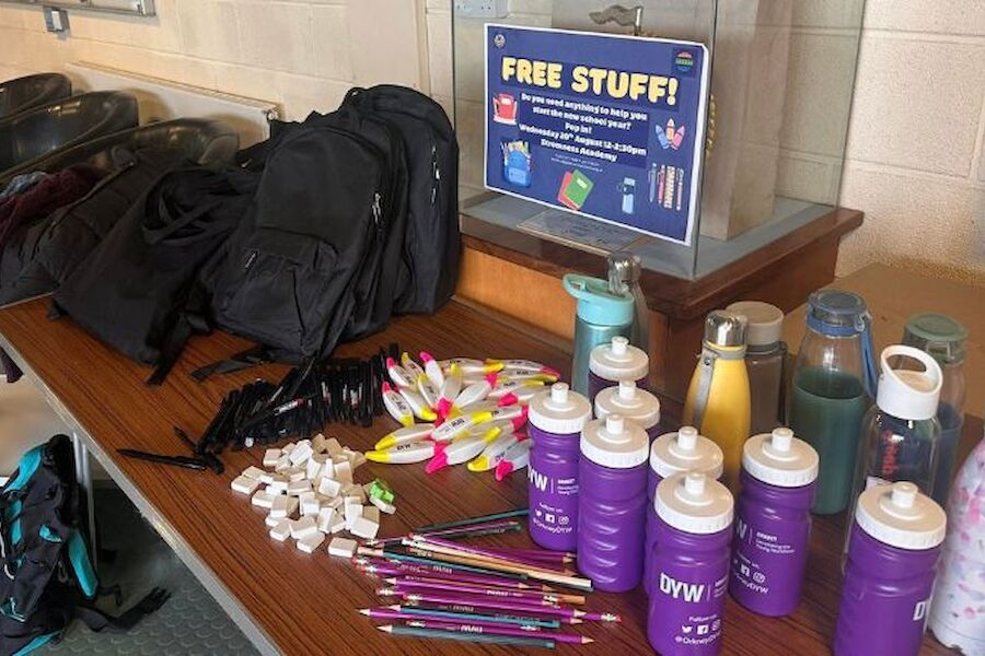 Orkney Local Youth Action Group provide free stationary for pupils at Stromness Academy