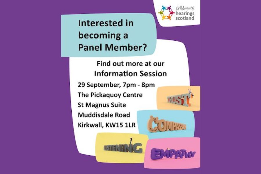 Interested in becoming a Orkney Volunteer Children&#039;s Panel Member?