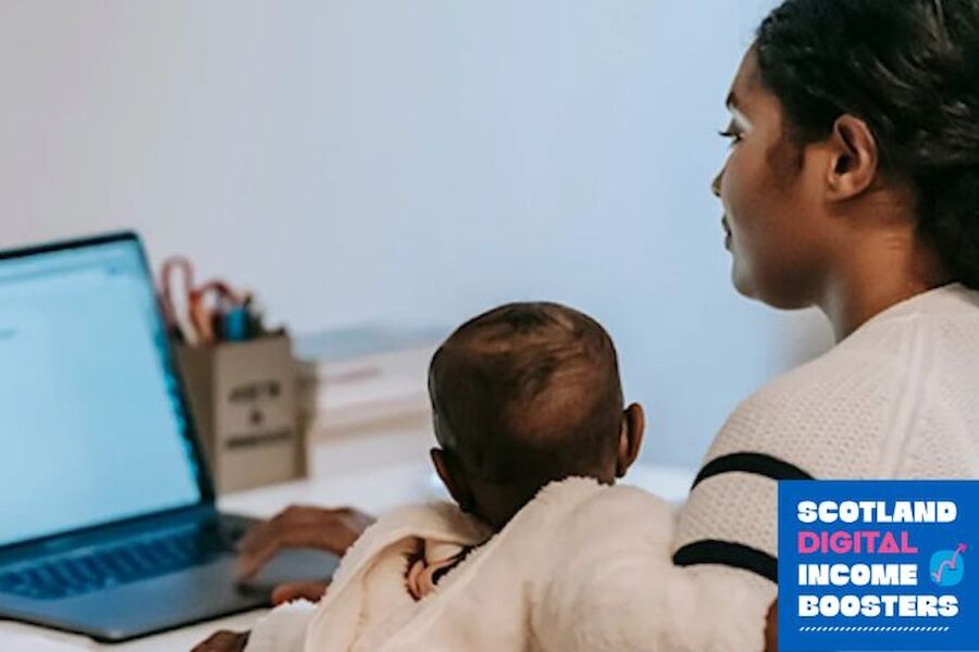 Scotland Digital Income Boosters - Benefits of being online