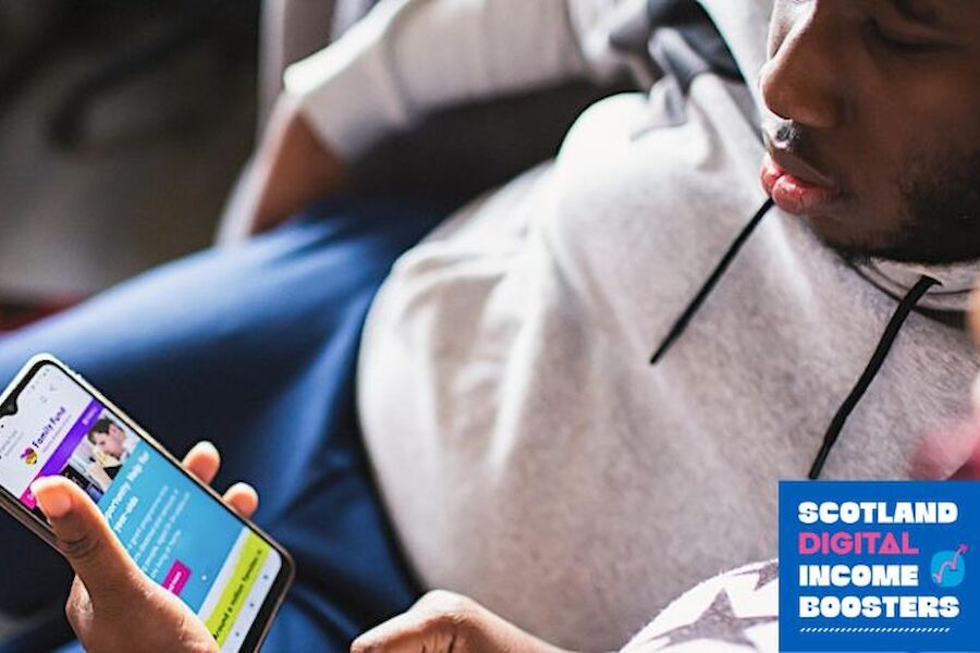 Scotland Digital Income Boosters - Switch and save online