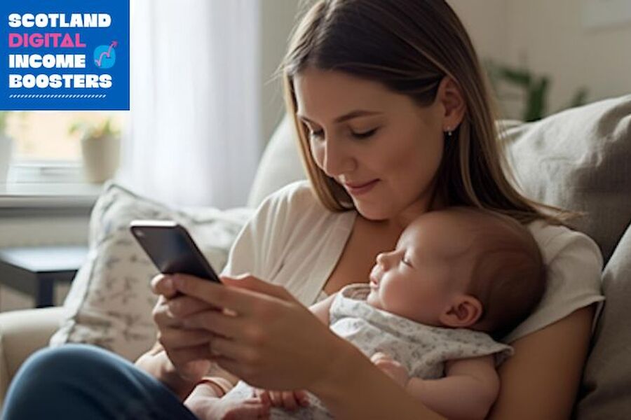 Scotland Digital Income Boosters - Completing an online grant search