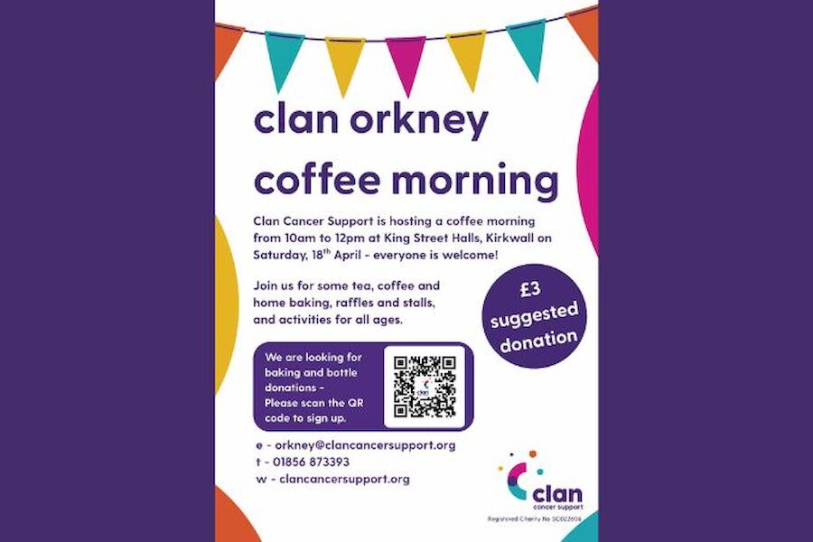 Clan Orkney Coffee Morning