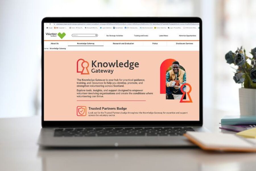 New Knowledge Gateway launched by Volunteer Scotland
