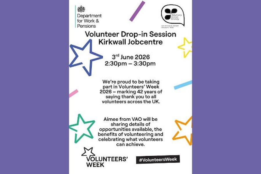 Volunteer Drop-in Session