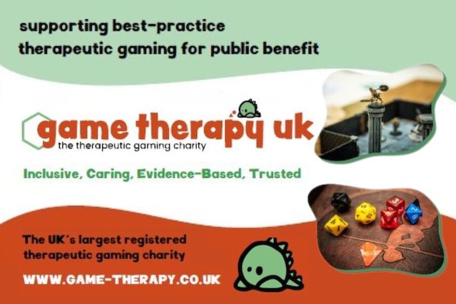 Game Therapy UK offers more local tabletop gaming sessions