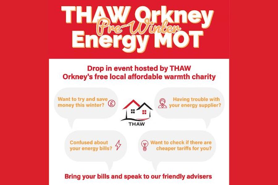 THAW Orkney Pre-Winter Energy MOT